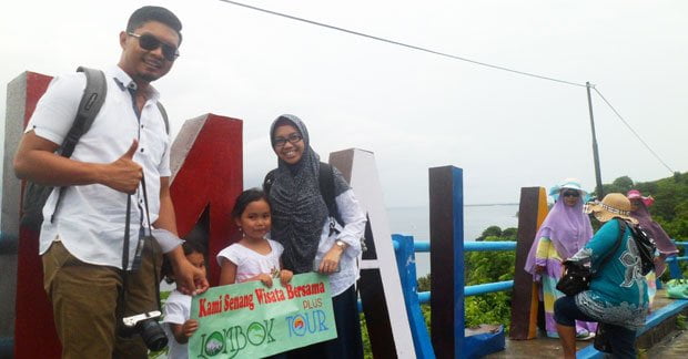 Wisata Bapak Prima di Bukit Malimbu Lombok